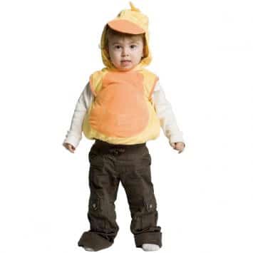 costume per bambini papero