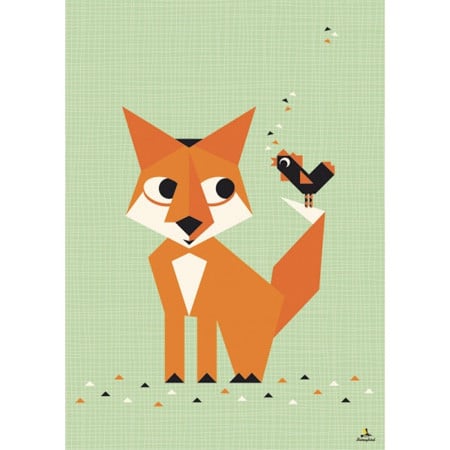 miss honeybird poster bambini