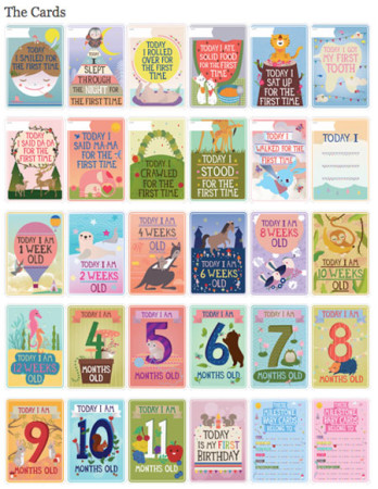 milestone cards in italiano